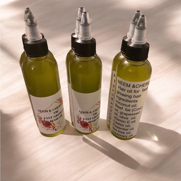 NEEM AND CHEBE HAIR OIL - Picture 2 of 2